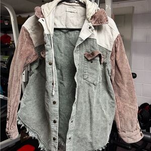 Buckle Multicolor Utility Jacket